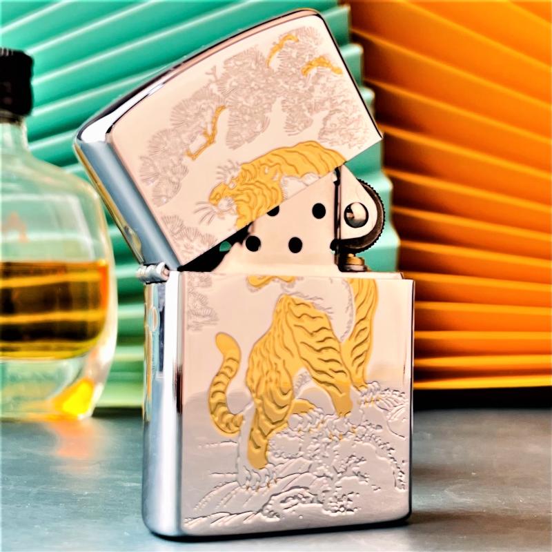 Hột Quẹt Bật Lửa Xăng Đá Zorro Z92121A Khắc Họa Tiết 2 Mặt Sống Động Cực Đẹp
