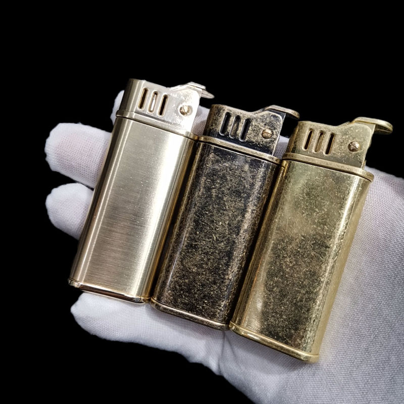 Hột Qụet Bật Lửa Xăng Đá Đánh Lửa Tự Động YuBang YB-JF Thiết Kế Mới Đẹp Độc Lạ - Dùng Xăng Bấc Đá Cao Cấp