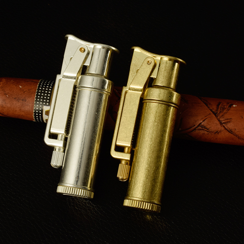 Hột Quẹt Bật Lửa Cối Xăng Đá Spark SP01, Thiết Kế Kiểu Cổ Điển Đẹp Độc Lạ - Dùng Xăng Bấc Đá Cao Cấp