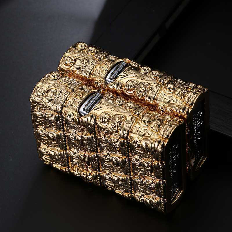 Hột Quẹt Bật Lửa Xăng Đá Zorro Z91167 Họa Tiết Hình Tượng Phật 3D Đẹp Độc Lạ Cao Cấp Sang Trọng