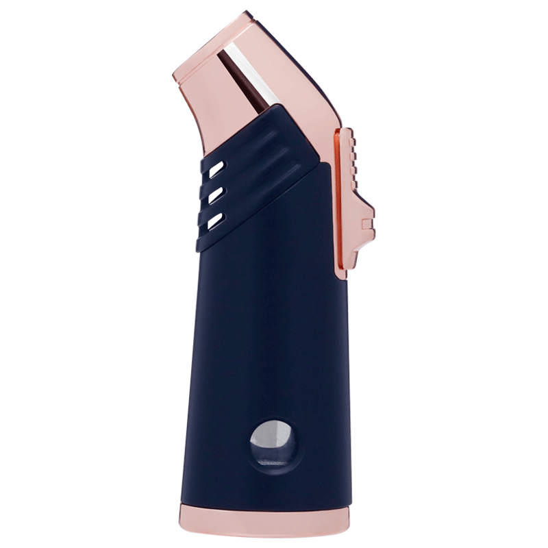 Hột Quẹt Bật Lửa Gas Jobon ZB-202 Khò Mỏ Vịt 3 Tia Kiểu Dáng Sang Trọng - Màu Ngẫu Nhiên