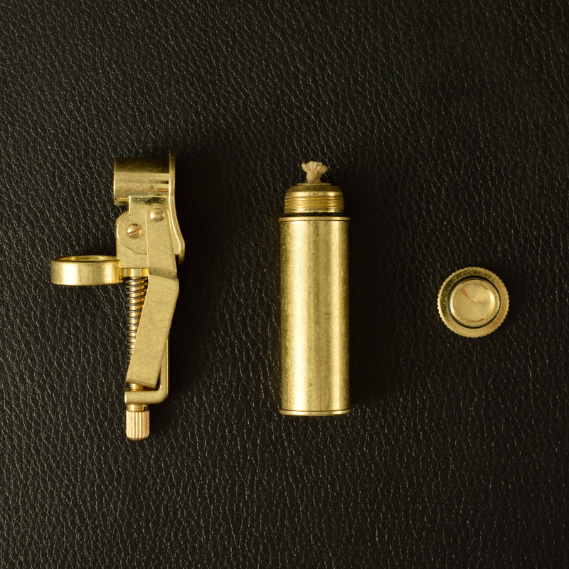 Hột Quẹt Bật Lửa Cối Xăng Đá Spark SP01, Thiết Kế Kiểu Cổ Điển Đẹp Độc Lạ - Dùng Xăng Bấc Đá Cao Cấp