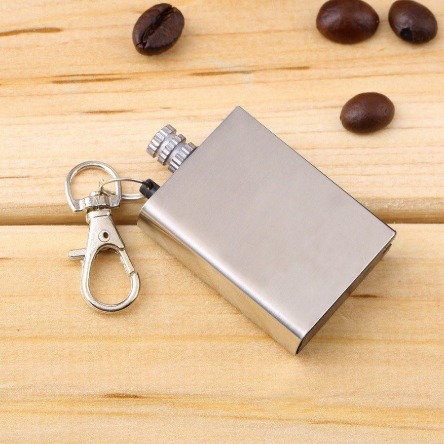 Bật lửa quẹt diêm xăng vuông chịu nước