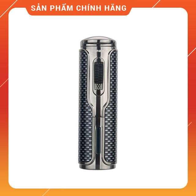 Hột Quẹt Bật Lửa Gas Honest BCZ-792 Lửa Khò 3 Tia Tích Hợp Gác Và Đục Xì Ga- Nhiều Màu