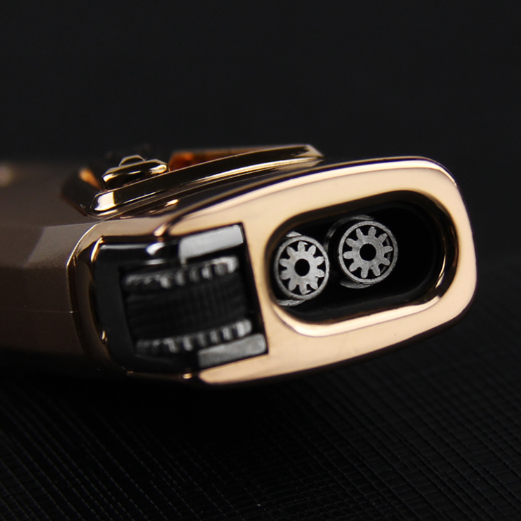 Bật Lửa Ga Đá Jobon ZB-586 Khò 2 Tia Cực Mạnh Không Tắt Khi Ra Gió - Nhiều Màu