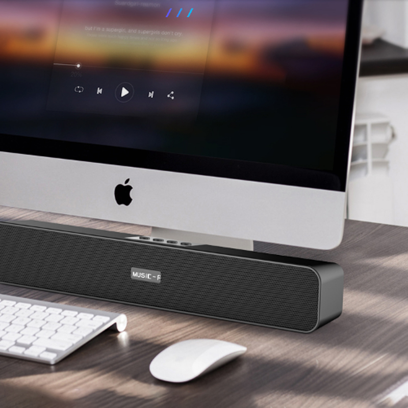 Loa Thanh Soundbar Bluetooth Gaming E91 Loa Nghe Nhạc Di Động Không Dây 10W Dùng Cho Máy Vi Tính PC - Laptop - Tivi