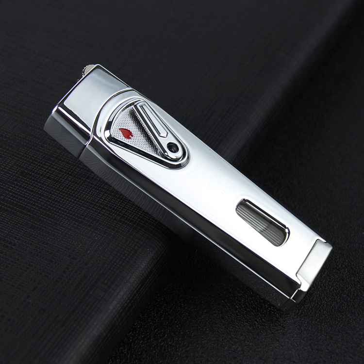 Bật Lửa Ga Đá Jobon ZB-586 Khò 2 Tia Cực Mạnh Không Tắt Khi Ra Gió - Nhiều Màu