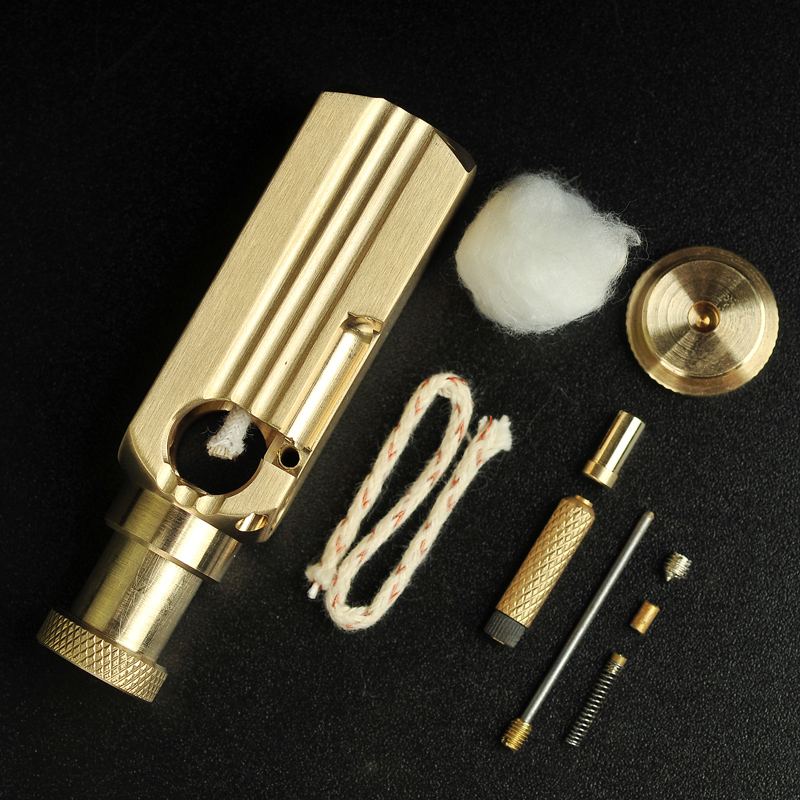 Hộp Quẹt Bật Lửa Xăng Bấc Đá TC01 Được Làm Bằng Đồng Nguyên Khối Cao Cấp Đẹp Độc Lạ