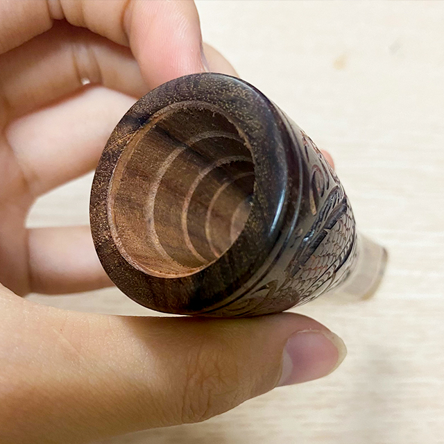 Tẩu Bắt Tóp Xì Gà 30 Free Size Dùng Cho Các Cỡ Cigar Thiết Kế Sang Trọng Khắc Hoa Văn Cao Cấp