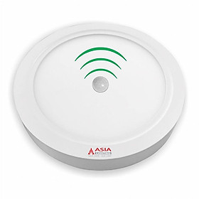 Đèn trần trang trí phòng khách ốp trần tường thạch cao ốp nổi cảm biến ASIA - Tròn,Trắng 12W