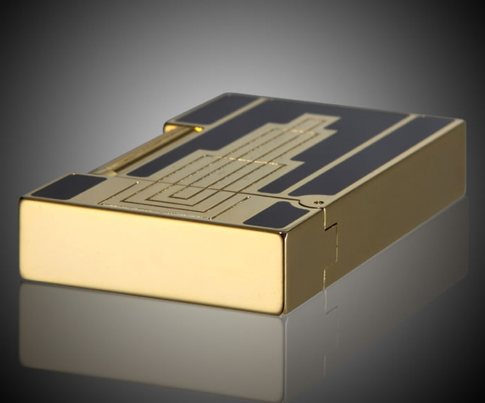 Hột Quẹt Bật Lửa Dupont D79DV Tháp Ngược Dòng 2 Lỗ Tiếng Kêu Hay Cầm Chắc Tay - Dùng Gas Đá Cao Cấp