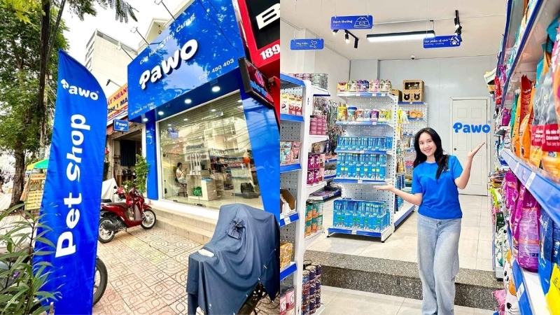 Pawo Pet Shop là mắt xích quan trọng trong hệ sinh thái chăm sóc thú cưng