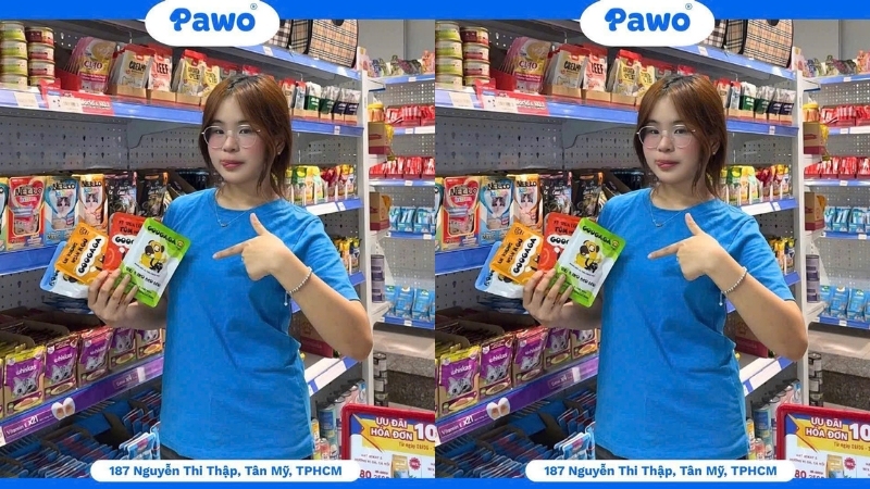 Pawo Pet Shop là điểm đến lý tưởng cho những người nuôi thú cưng ở khu vực Nam Sài Gòn