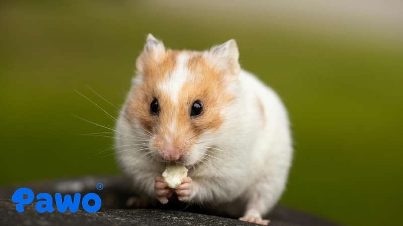 Chuột Hamster được đánh giá là thú cưng sạch sẽ.