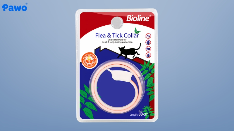 Vòng cổ diệt ve rận chó mèo của thương hiệu Flea And Tick Collar