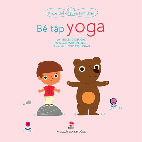 Sách bé tập yoga