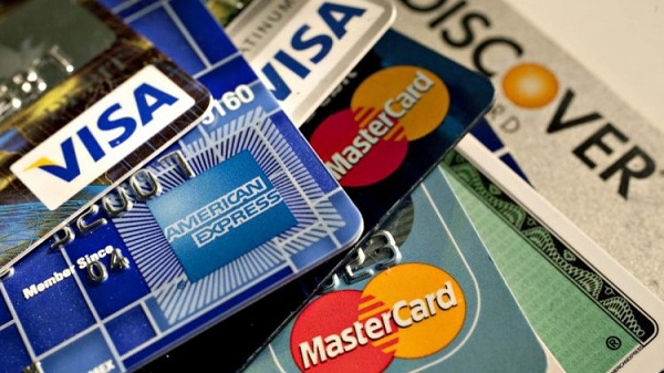 Khóa các thẻ Mastercard hoặc Visa