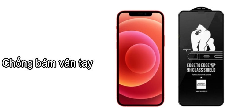 Chống bám bụi, bám vân tay hiệu quả