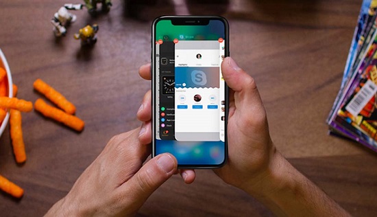 Làm mới ứng dụng trong nền