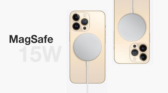 Không những viên pin có dung lượng khủng, iPhone 13 Pro Max còn được hỗ trợ sạc nhanh, sạc Magsafe,... giúp rút ngắn thời gian sạc rất nhiều