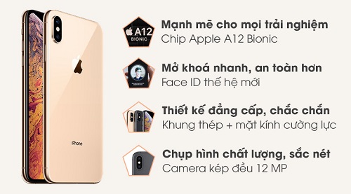 Hiệu năng mạnh mẽ với con chip A12 Bionic