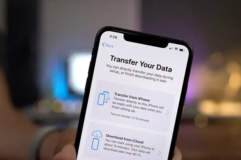 Chuyển dữ liệu OTA