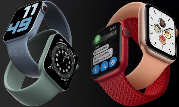 So sánh Apple Watch Series 6 với Apple Watch Series 7: Màn hình
