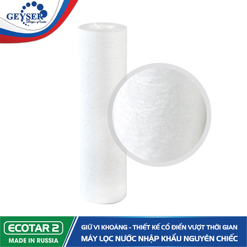 Máy lọc nước Geyser Ecotar 2 - Lõi lọc PP