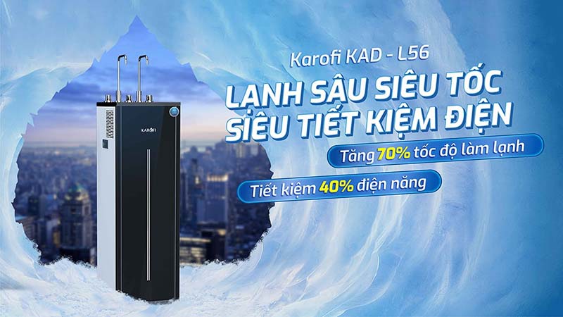 Máy lọc nước Karofi KAD-L56