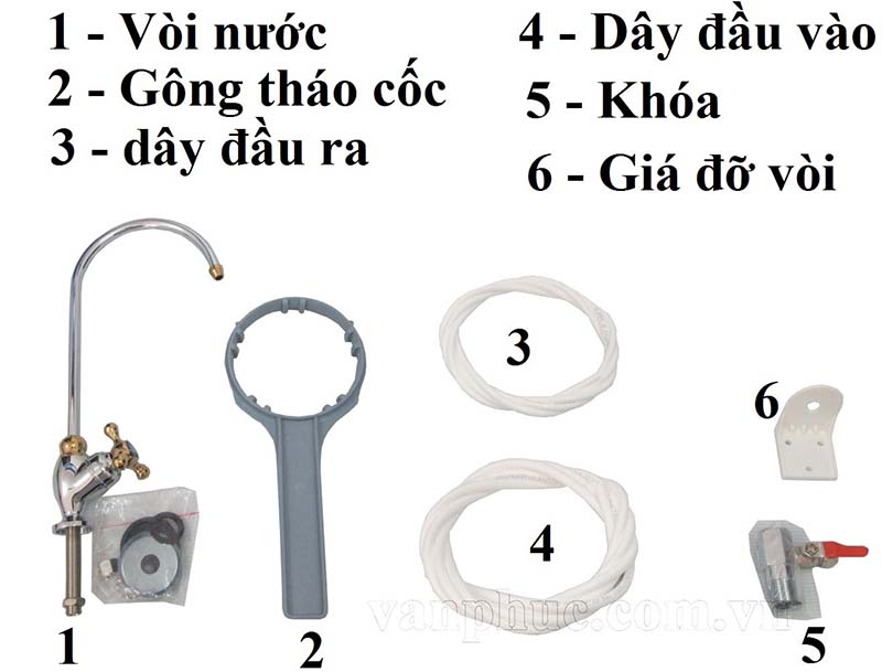 Phụ kiện máy lọc nước Nano Geyser TK8