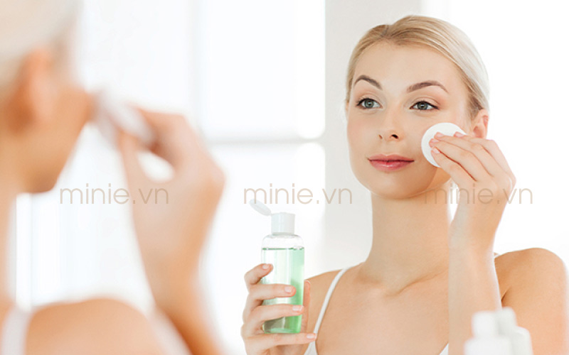 Cân bằng độ ph cho da sau khi làm sạch