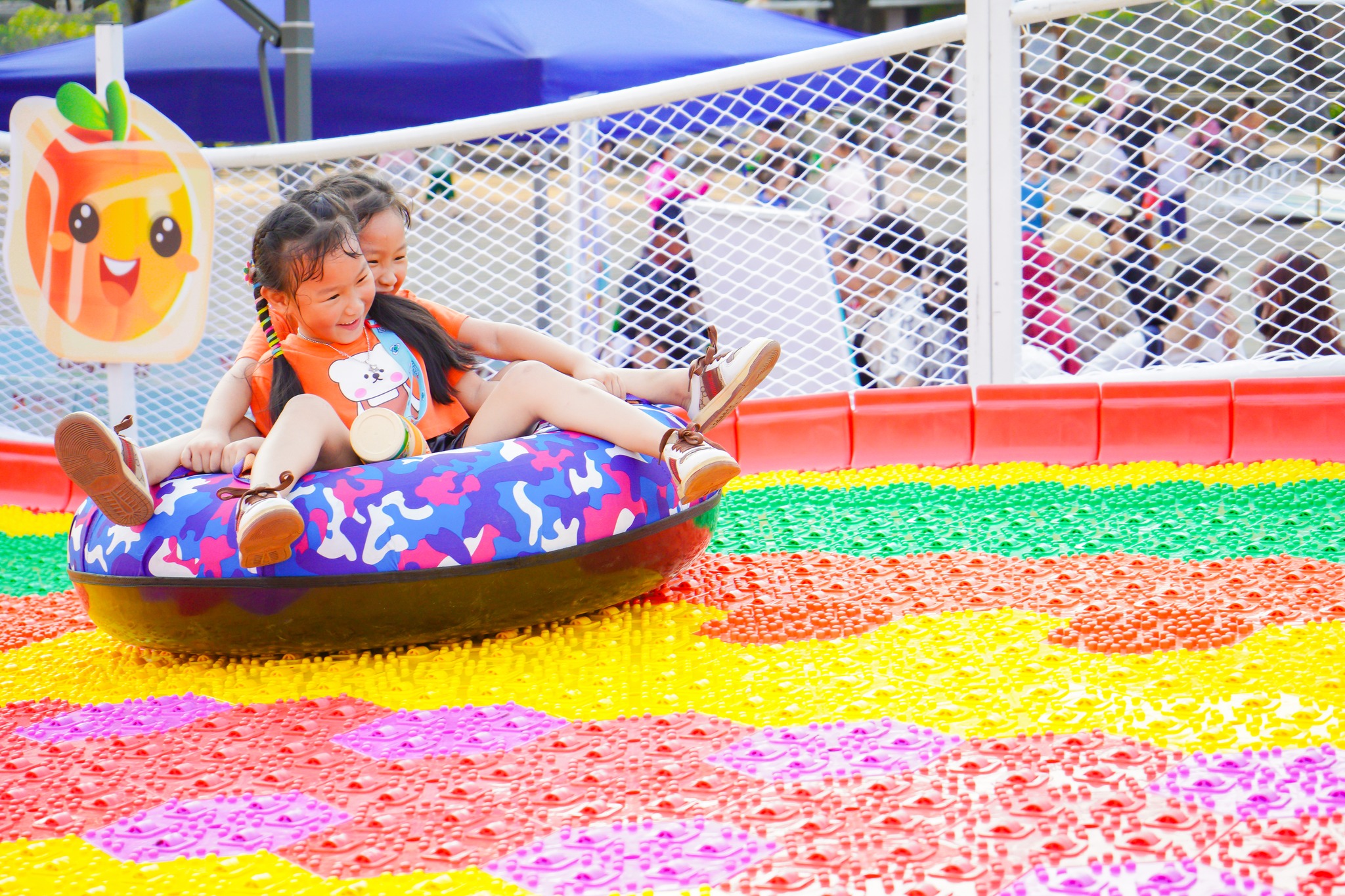 đường trượt sữa thạch kun kun