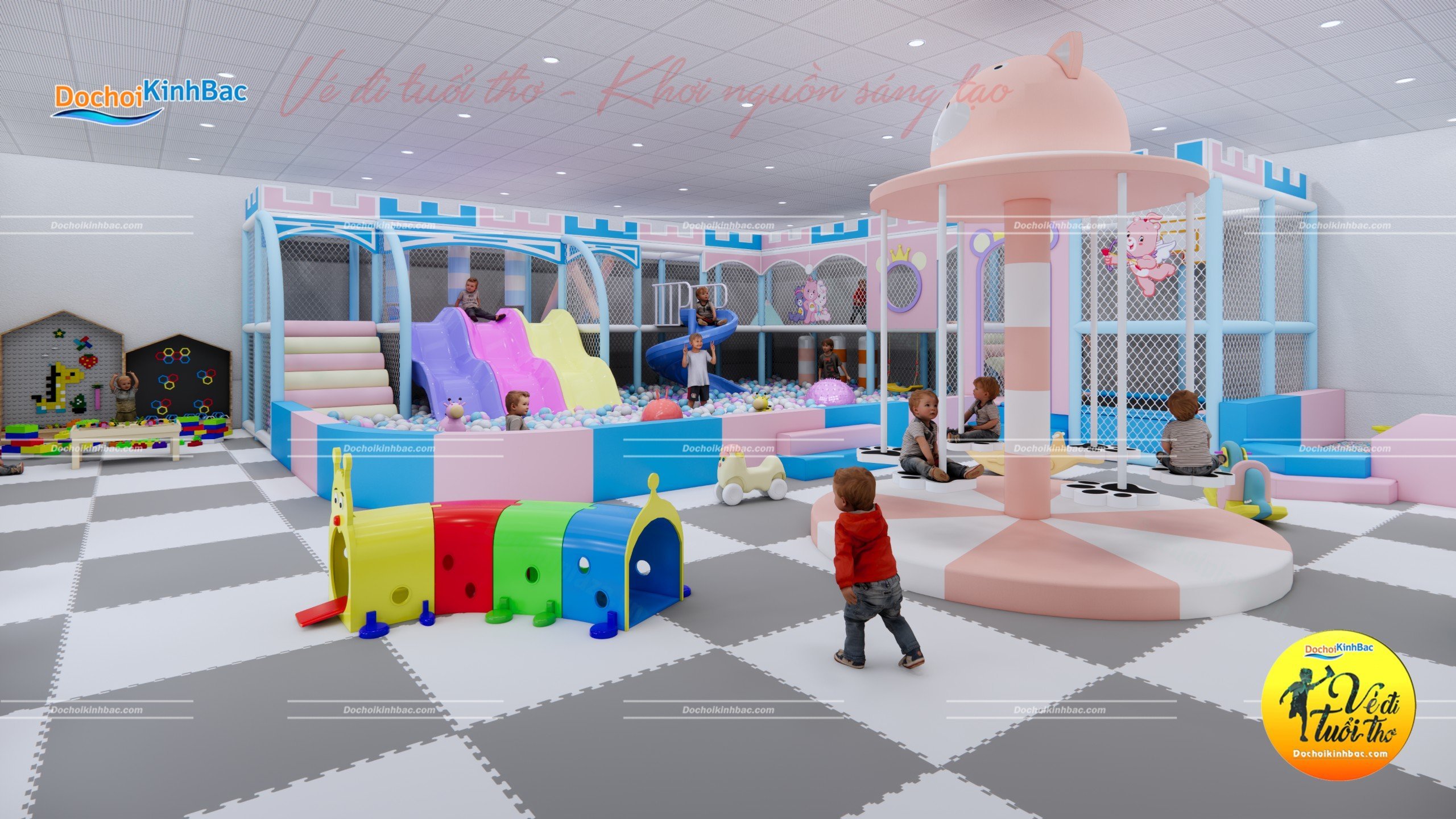 Giải Pháp Toàn Diện Để Khắc Phục Khu Vui Chơi Trong Nhà Sau Bão