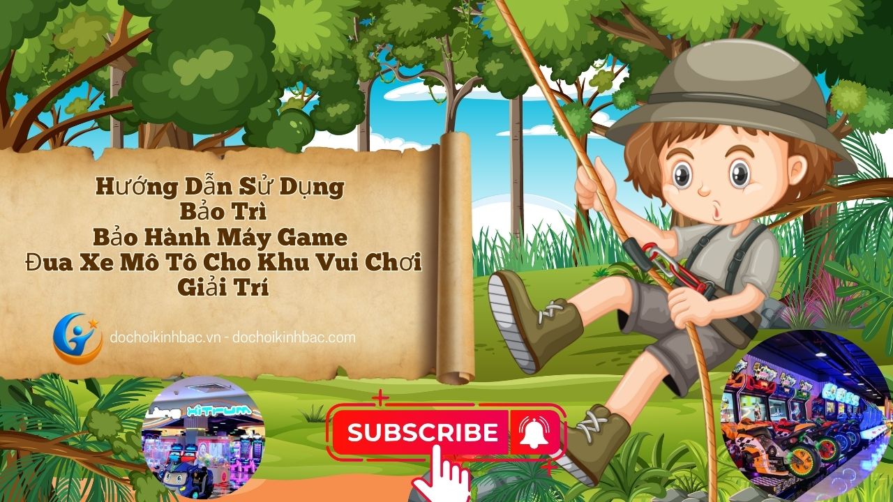 Hướng Dẫn Sử Dụng – Bảo Trì – Bảo Hành Máy Game Đua Xe Mô Tô Cho Khu Vui Chơi Giải Trí