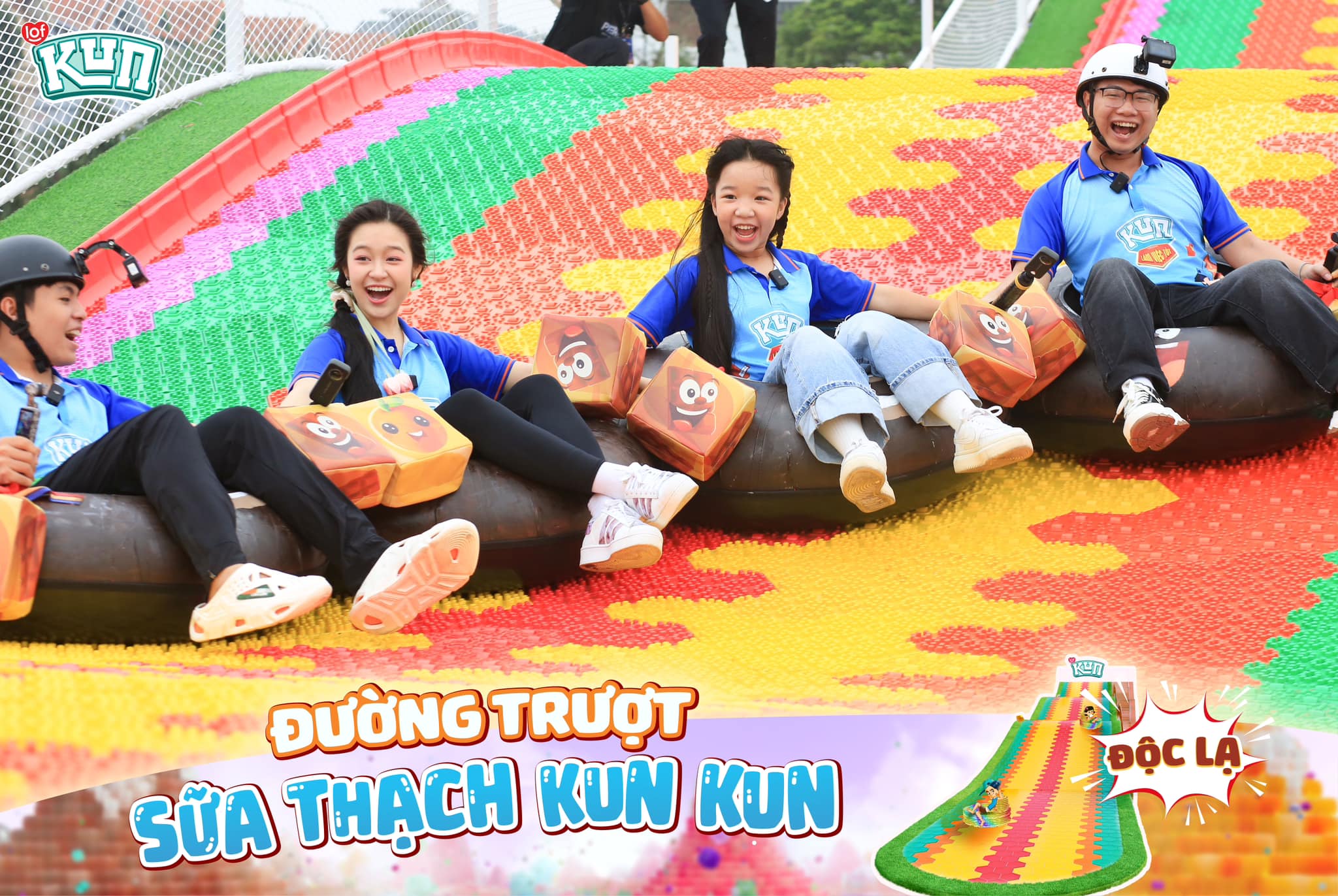 Đường trượt sữa thạch kun kun thanh hóa 