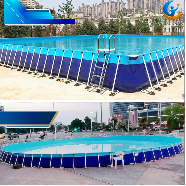 Bể bơi khung kim loại
