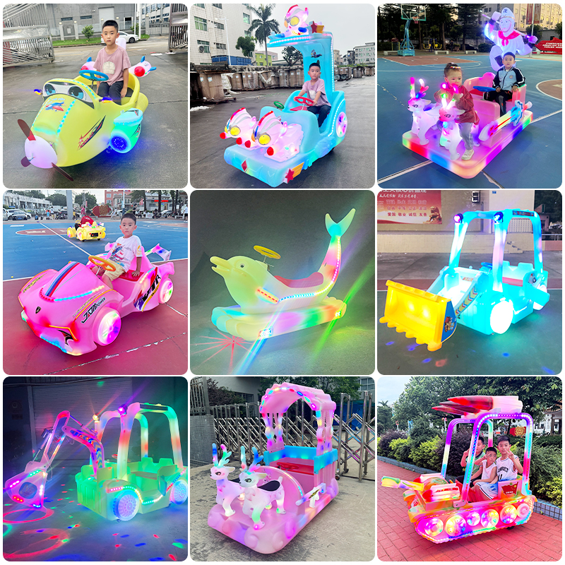 Xe điện trẻ em tại khu vui chơi không chỉ là một trò chơi đơn thuần –