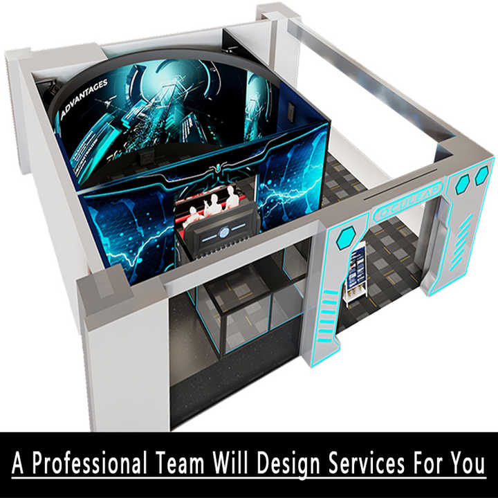 VR Cinema Công viên giải trí 7D PCPKB04 - Đồ chơi Kinh Bắc Giải trí hấp dẫn