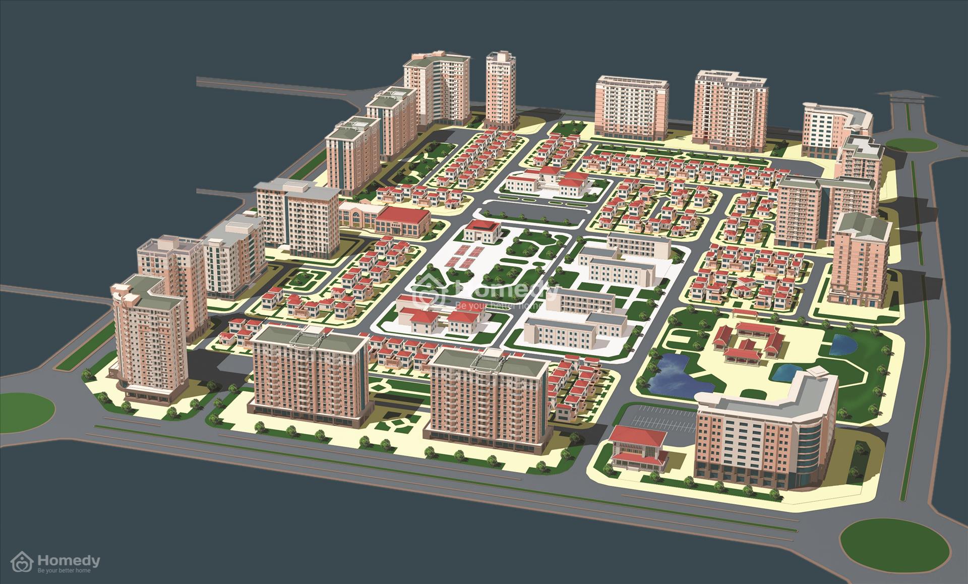 Mặt bằng Khu đô thị Mỹ Đình II