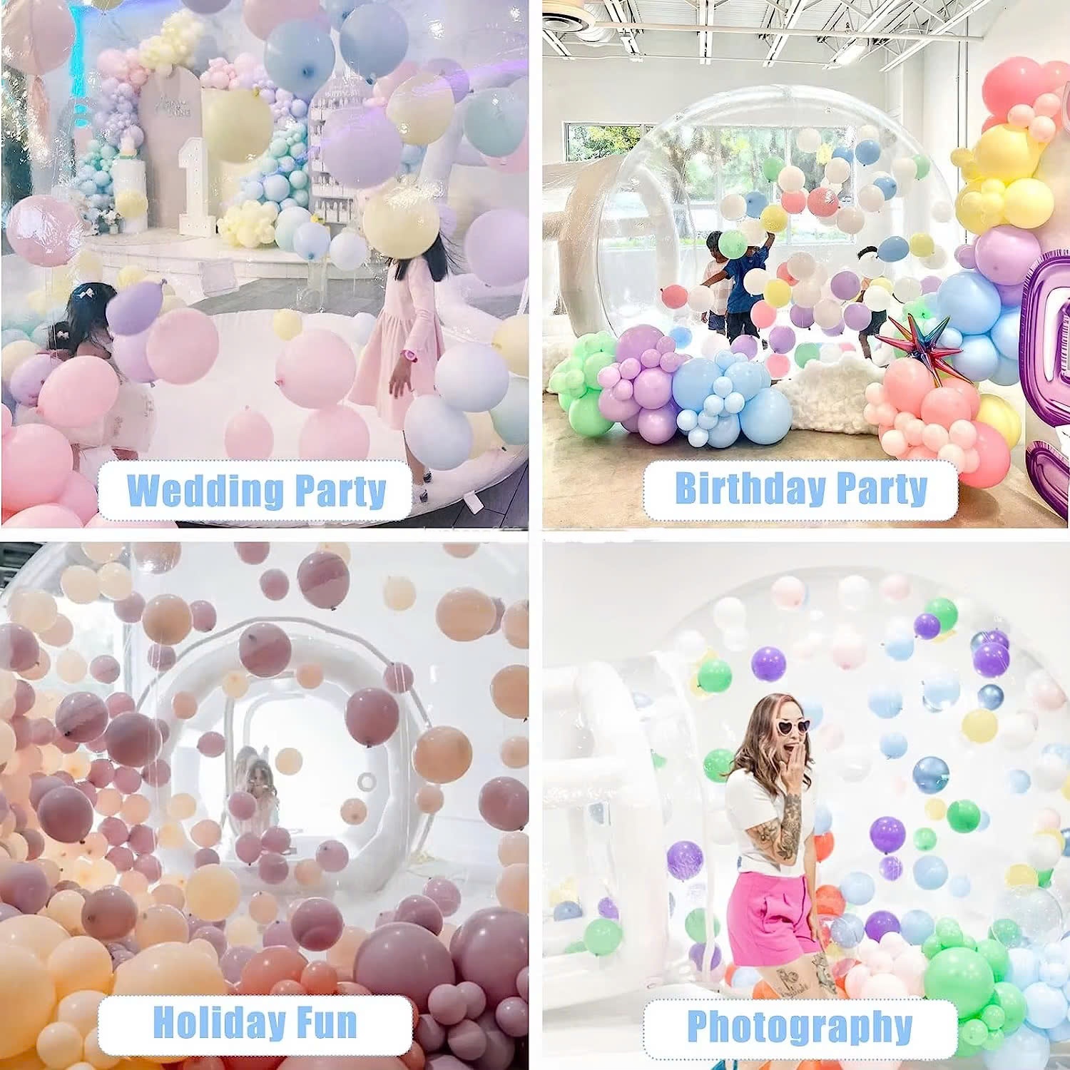 Nhà bong bóng hơi khu vui chơi