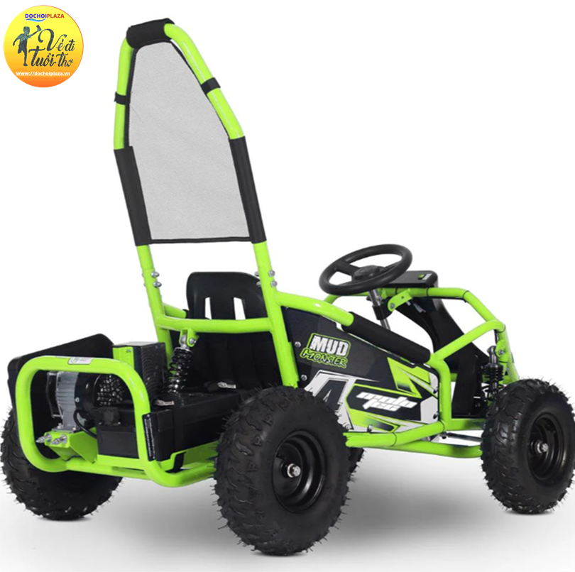 Xe điện trẻ em 48v 1000w Go Kart Màu Xanh