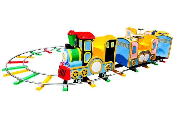 Tàu điện xe điện mini led XDTDKB03 Dochoikinhbac Trò chơi giải trí thú vị