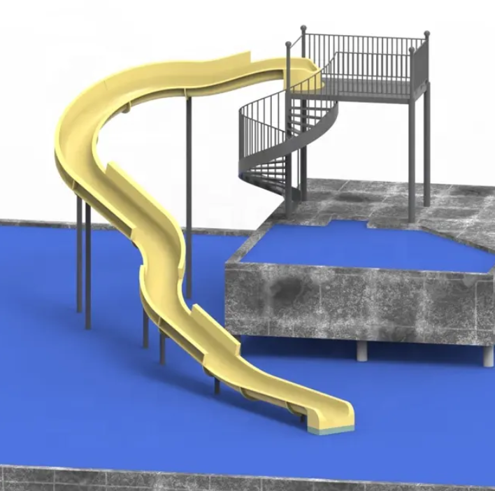 Cầu trượt đơn CTDKB11 Dochoikinhbac Cầu trượt nhựa cho trẻ em vui chơi