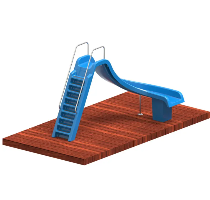 Cầu trượt bể bơi CTDKB13 Dochoikinhbac Cầu trượt nhựa cho trẻ em vui chơi