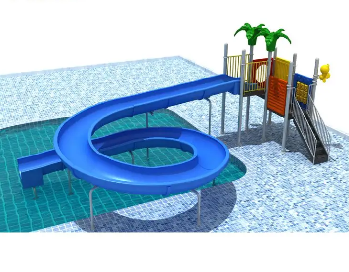 Cầu trượt bể bơi CTDKB14 Dochoikinhbac Cầu trượt nhựa cho trẻ em vui chơi