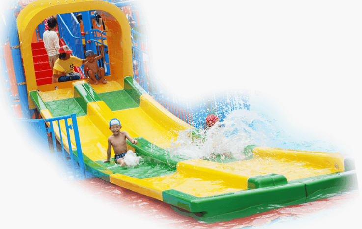 Cầu trượt bể bơi : Giải pháp vận động và vui chơi mùa hè