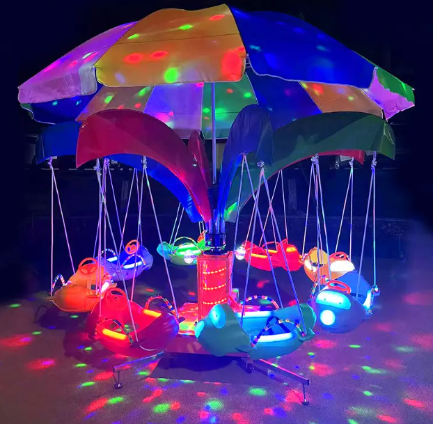 Đu quay động vật ngộ nghĩnh DQCVKB03 Dochoikinhbac Giải trí hấp dẫn từ khu vui chơi