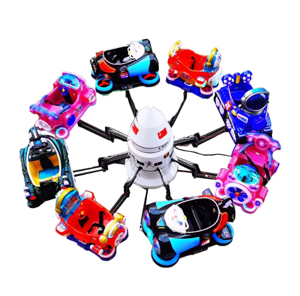 Đu quay tàu vũ trụ DQCVKB07 Dochoikinhbac Giải trí hấp dẫn từ khu vui chơi