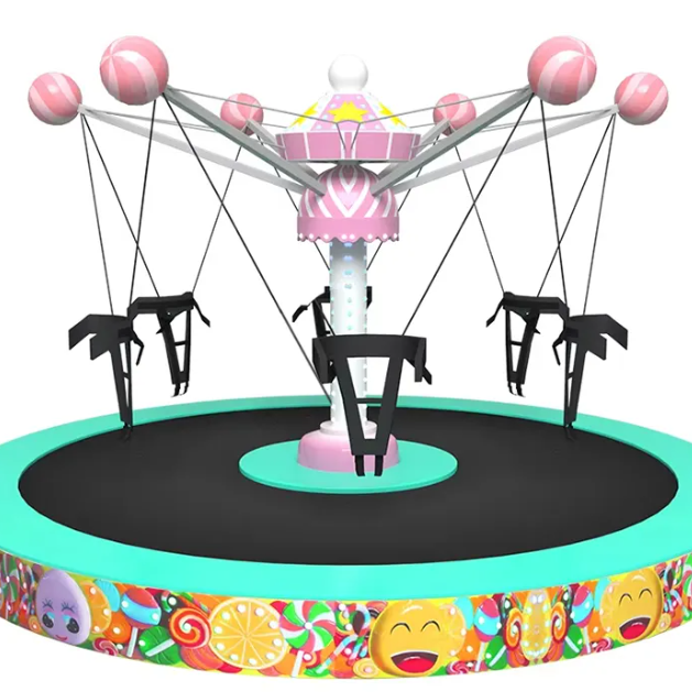 Đu quay dây bay DQCVKB08 Dochoikinhbac Giải trí hấp dẫn từ khu vui chơi