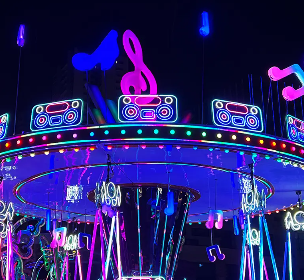 Đu quay âm nhạc DQCVKB13 Dochoikinhbac Giải trí hấp dẫn từ khu vui chơi